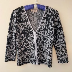 Jones New York Grey Animal print size PS